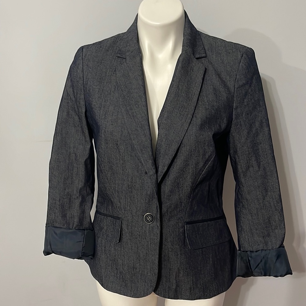 NY&Company Blazer Dark Denim Style